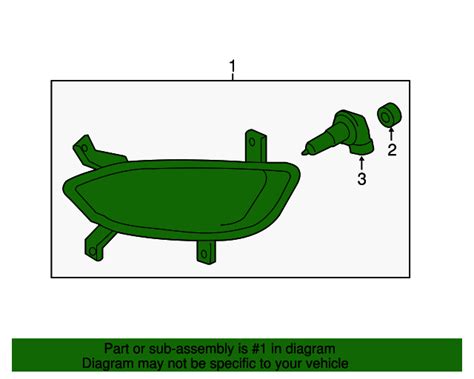 W Fog Lamp Assembly Kia Rio Kia Parts Store