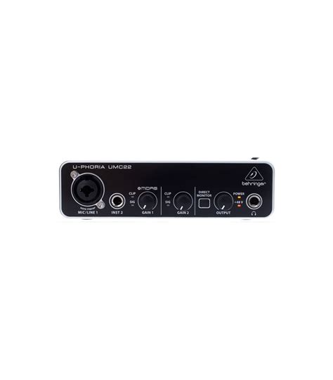 Audio Interface Usb Behringer U Phoria Umc22