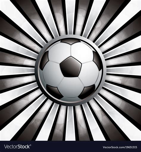 Soccer ball background Royalty Free Vector Image