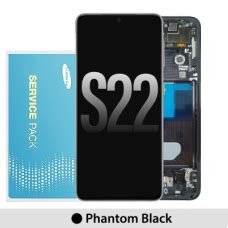 Samsung Galaxy S22 5G S901 Display Service Pack Phantom Black GH82