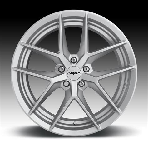 Rotiform FLG R133 Gloss Silver Custom Wheels Rims FLG R133