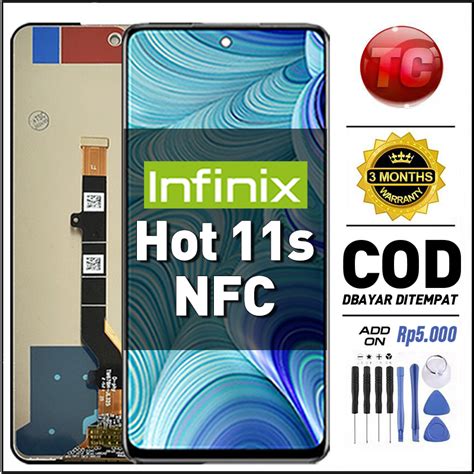 Jual LCD Infinix Hot S NFC Original Fullset Asli Ori Touchscreen Compatible For Glass Touch