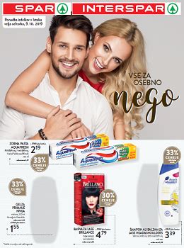 E Katalogi Si Spar Katalog Ponudba Izdelkov Za Osebno Nego E