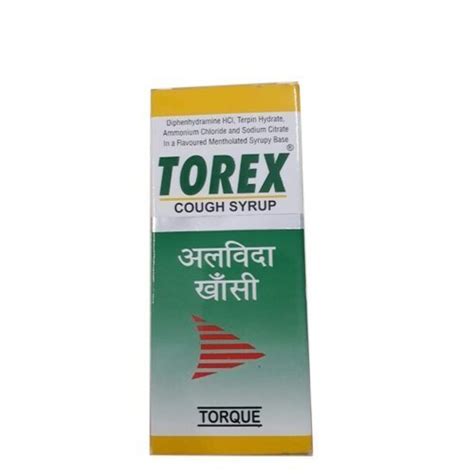 Torex Cough Syrup At Best Price In Mumbai By Bobby Medical Store Id 23466107312