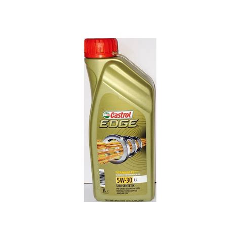 Castrol Edge Titanium FST 5W 30 LL 1 Litre Motor Yağı Fiyatı