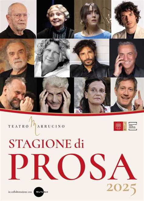 Teatro Marrucino Di Chieti Una Stagione Ricca Di Grandi Nomi E