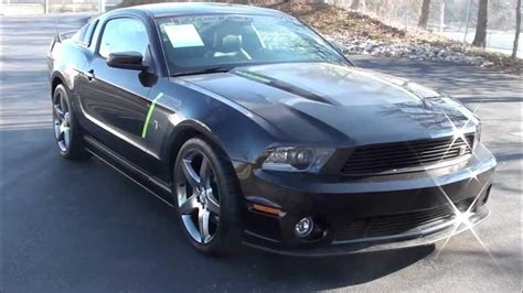 For Sale 2012 Ford Mustang Roush Hyper Series 1 Owner Gas Green Stk