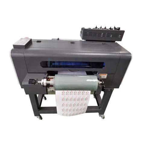 A3 Roll To Roll UV Dtf Printer With Double Tx800 Crystal Label Printer