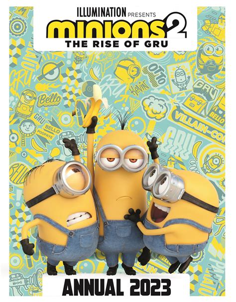 Minions 2: The Rise of Gru Official Annual 2023 by | Hachette UK