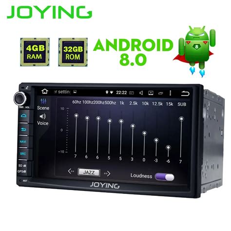 Joying Double 2 Din Head Unit Android Universal Car Radio Stereo ...
