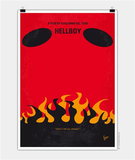 No131 My HELLBOY minimal movie poster – CHUNGKONG