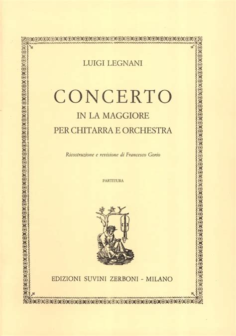 Concerto In La Maggiore Im Stretta Noten Shop Kaufen