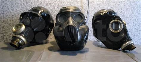 Черный противогаз шмс-р купить в Москве | Хобби и отдых | Авито