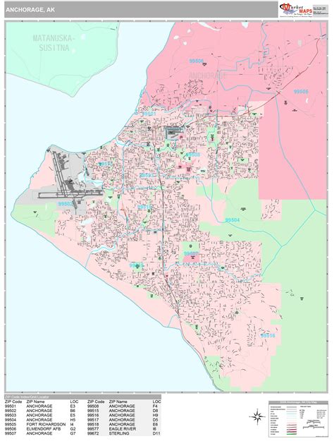 Map Of Alaska Showing Anchorage - Map of world