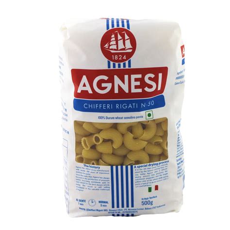 Agnesi Chifferi Rigati N