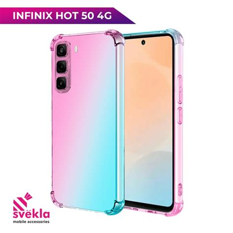 Силиконовый чехол для Infinix HOT G X Инфиникс ХОТ Г c усиленными углами Розово