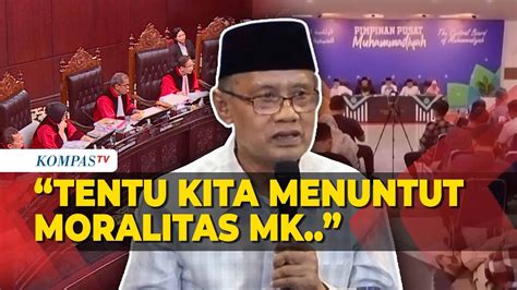 Harapan Ketum Muhammadiyah Soal Hasil Sidang Sengketa Pilpres Di