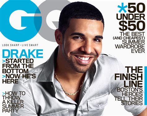 Drake: Started from the bottom, now on GQ, baby! - News with Attitude