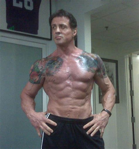 The Expendables Trailer Sylvester Stallone Getting Buff For The