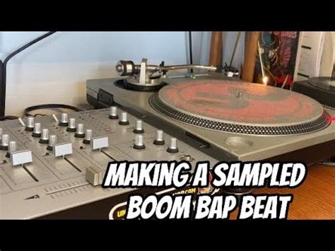 Making A Boom Bap Type Beat X Sample From Vinyl On The Mpc Youtube