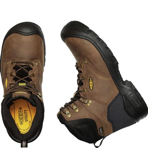 KEEN Utility Men's Independence WP Work Boots - Dark Earth | elliottsboots