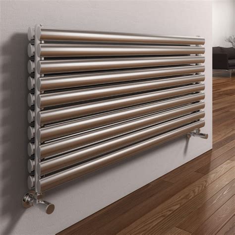 Reina Artena Horizontal Stainless Steel Modern Radiator Bathroom Planet