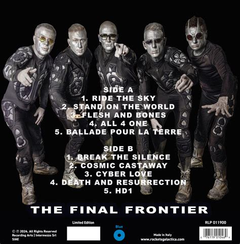 Виниловая пластинка Rockets – The Final Frontier (Blue) - Plastoman.Ru