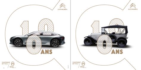 100 Ans Citroën Citroën UK Retromobile brochure