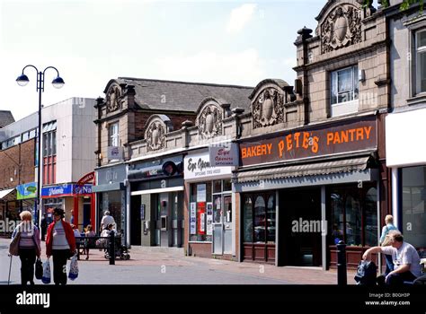 Church Street, Bilston town centre, West Midlands, England, UK Stock ...