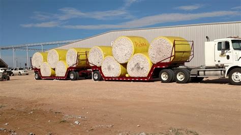 Stover Cotton Train And 6 Bale Trailer