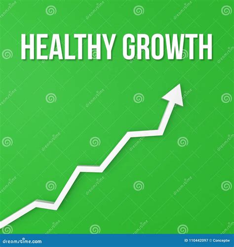 Healthy Growth Text Stock Illustration Illustration Of Progress