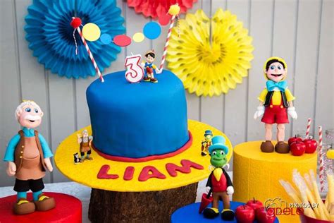 Pinocchio Birthday Party Ideas Photo 40 Of 53 Birthday Party