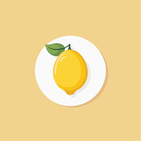 Lemon flat cartoon illustration 36706867 Vector Art at Vecteezy