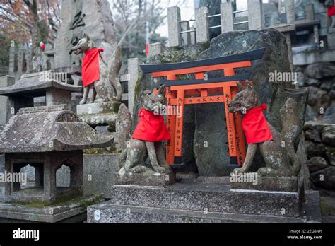 Japanese Fox Statue High Resolution Stock Photography And Images Alamy