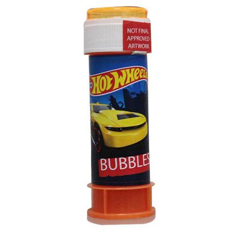 Hot Wheels Bubbles 60ml All About Celebrations