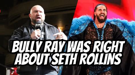 Bully Rays Latest Criticism Of Seth Rollins Is Spot On Youtube