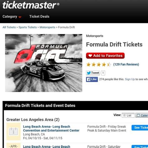 Formula Drift Long Beach Tickets Are Still Available Drifting