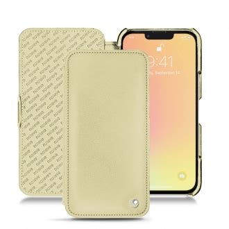 Coques et housses élégantes en cuir pour iPhone 13 mini