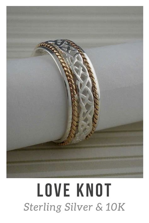 Celtic Love Knot Wedding Ring — Unique Celtic Wedding Rings — Unique ...