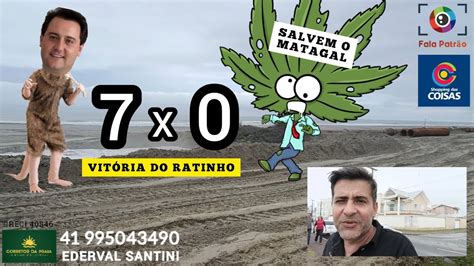 NINGUÉM IMPEDIU A ENGORDA DA PRAIA EM MATINHOS YouTube