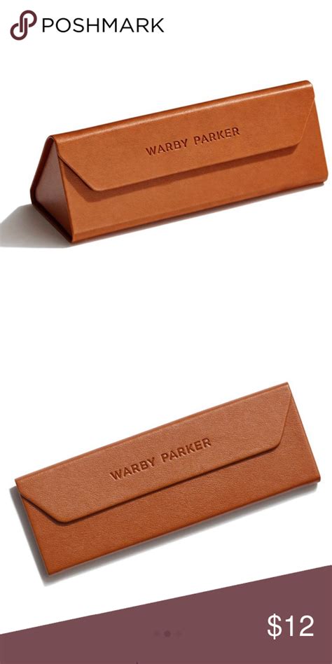 Warby Parker Glasses Or Sunglasses Case Walnut Warby Parker Glasses