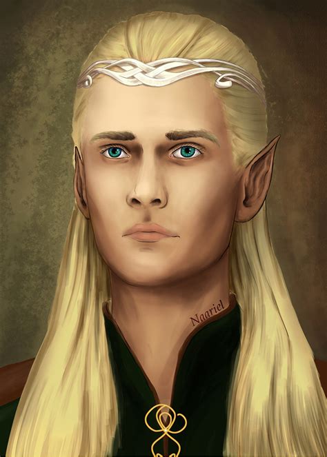 Portrait Legolas By Naariel On Deviantart