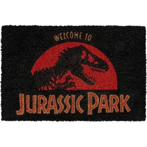 Paillasson Jurassic Park 40 X 60 Cm J1852 Cdiscount Maison