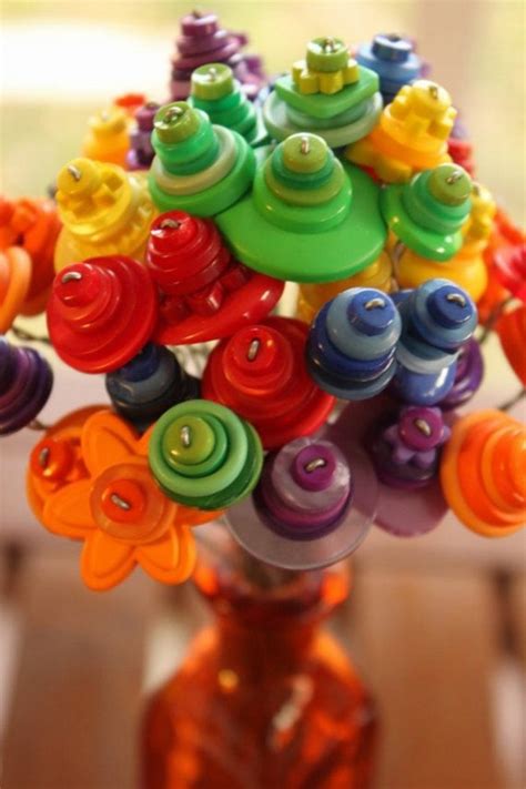 50 Button Craft Ideas For Kids Of Every Age Season And Holiday