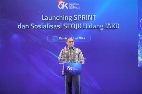 Ojk Rilis Aplikasi Sprint Perizinan Terintegrasi Inovasi Teknologi