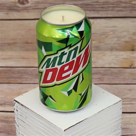 Mountain Dew Soda Pop Can Soy Wax Candle | 716 Candle Co.