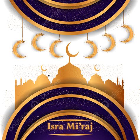 Islamic Isra Miraj Vector Hd Images Beautiful Culture Background Of