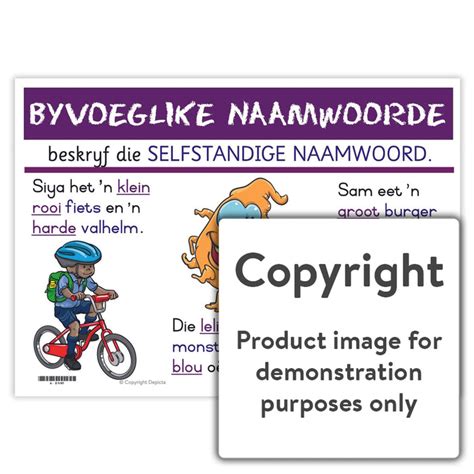 Byvoeglike Naamwoorde — Depicta