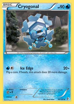 Cryogonal 46/149 - Boundaries Crossed - Black & White - Pokemon Trading ...