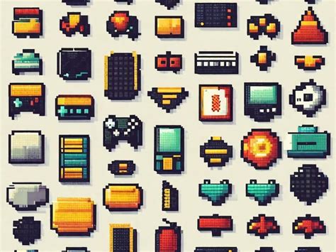 Premium AI Image | Pixel Art Retro Game Designs